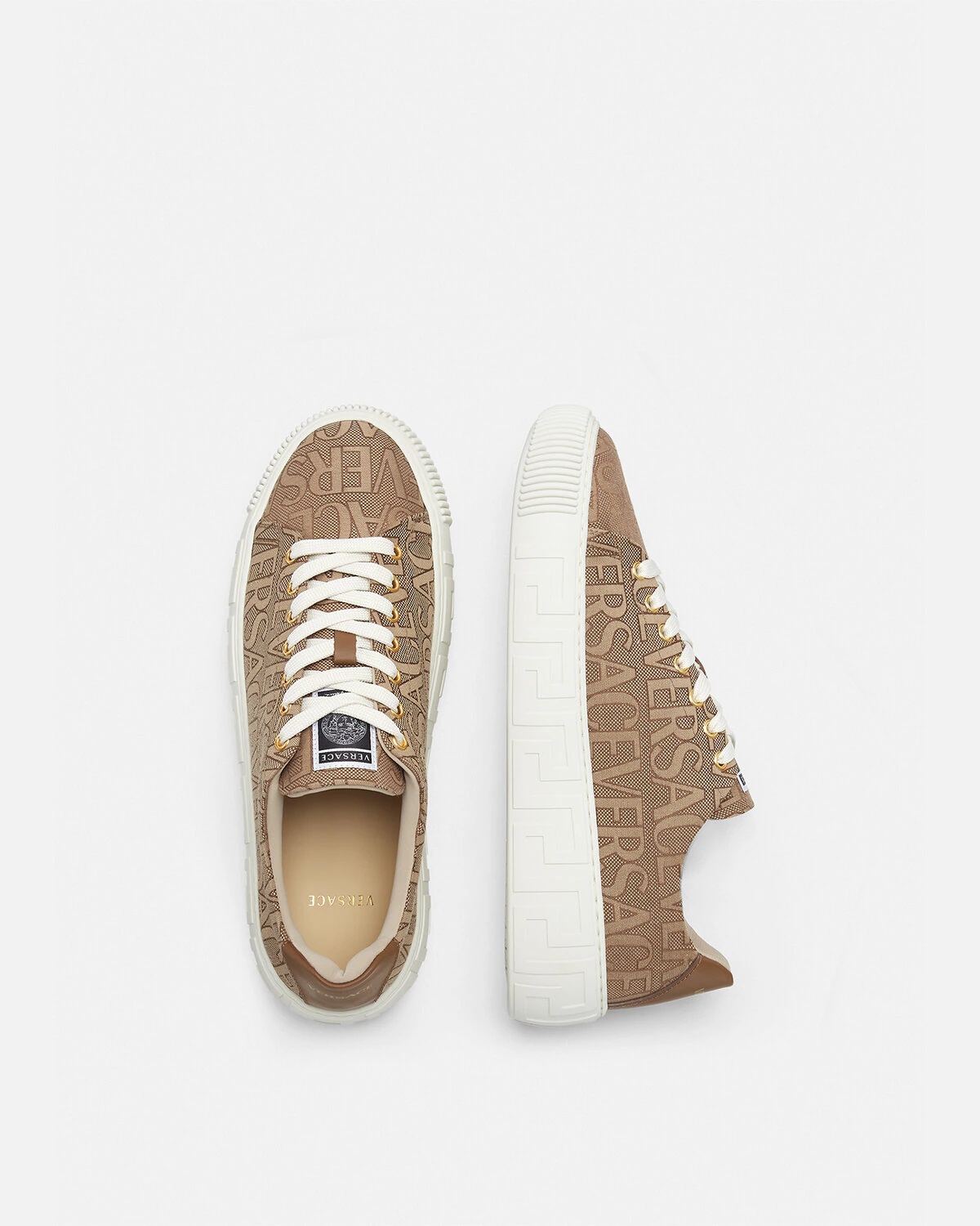 Versace Allover Greca Sneakers - 3