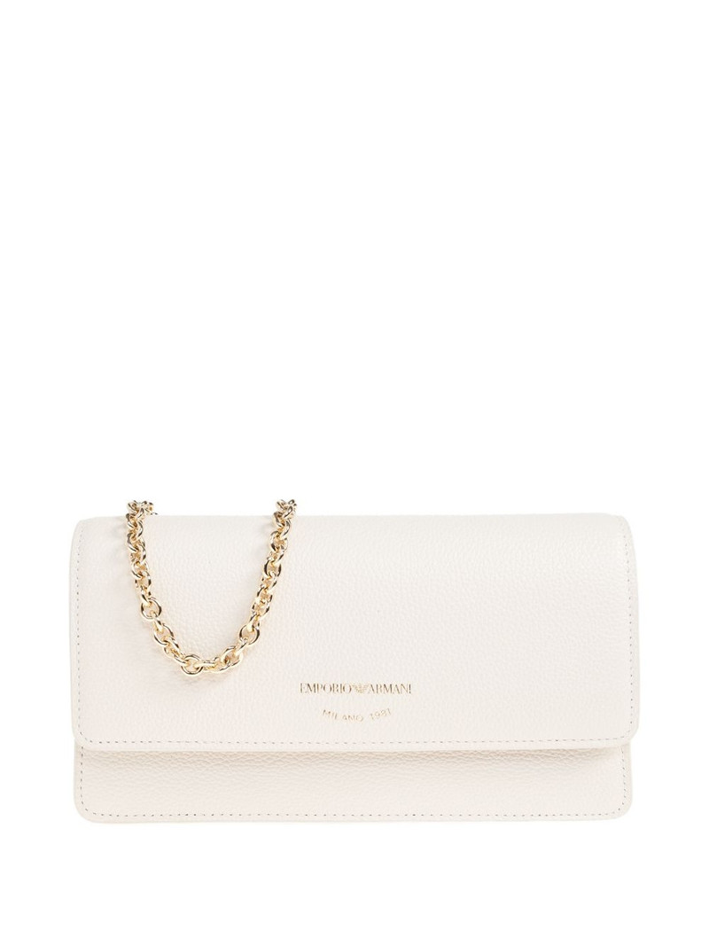 chain leather clutch bag 1