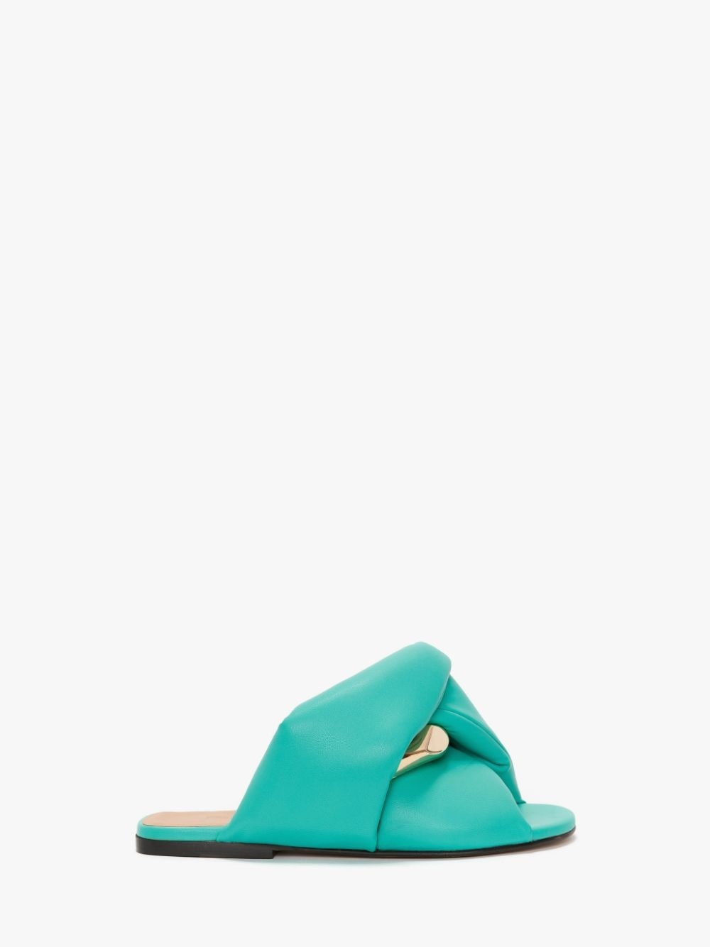 WOMEN'S CHAIN TWIST FLAT SANDAL - 1