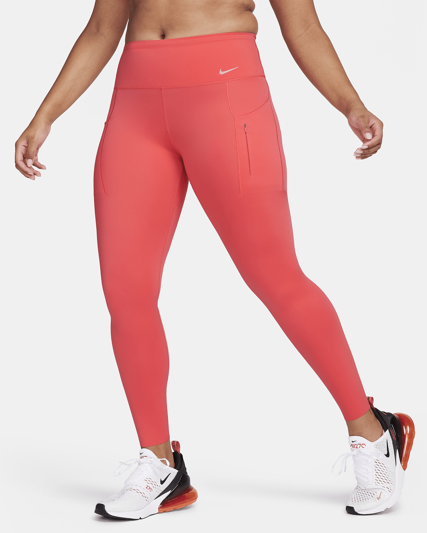 Nike Go Women's Firm-Support Mid-Rise Full-Length Leggings with Pockets - 3