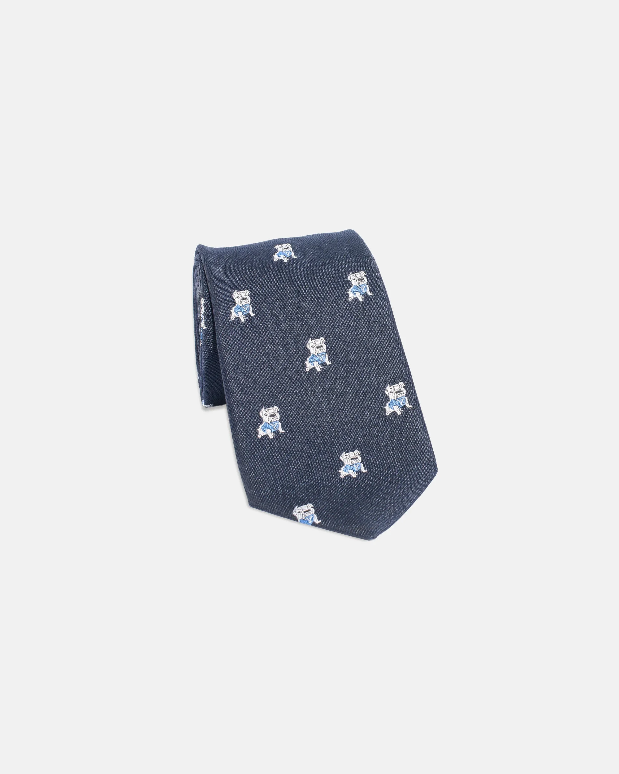 MADE-IN-ENGLAND YALE BULLDOG CLUB TIE - 1