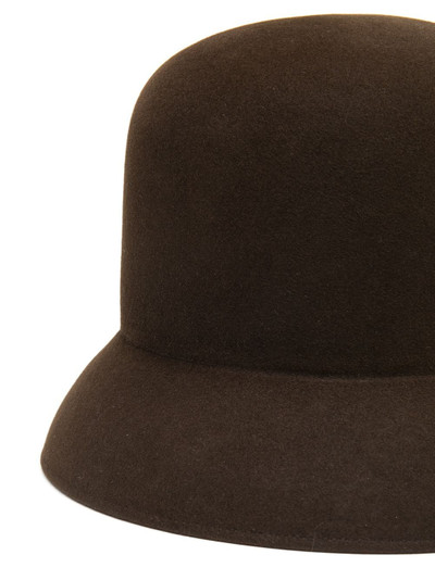 NINA RICCI felted cloche hat outlook