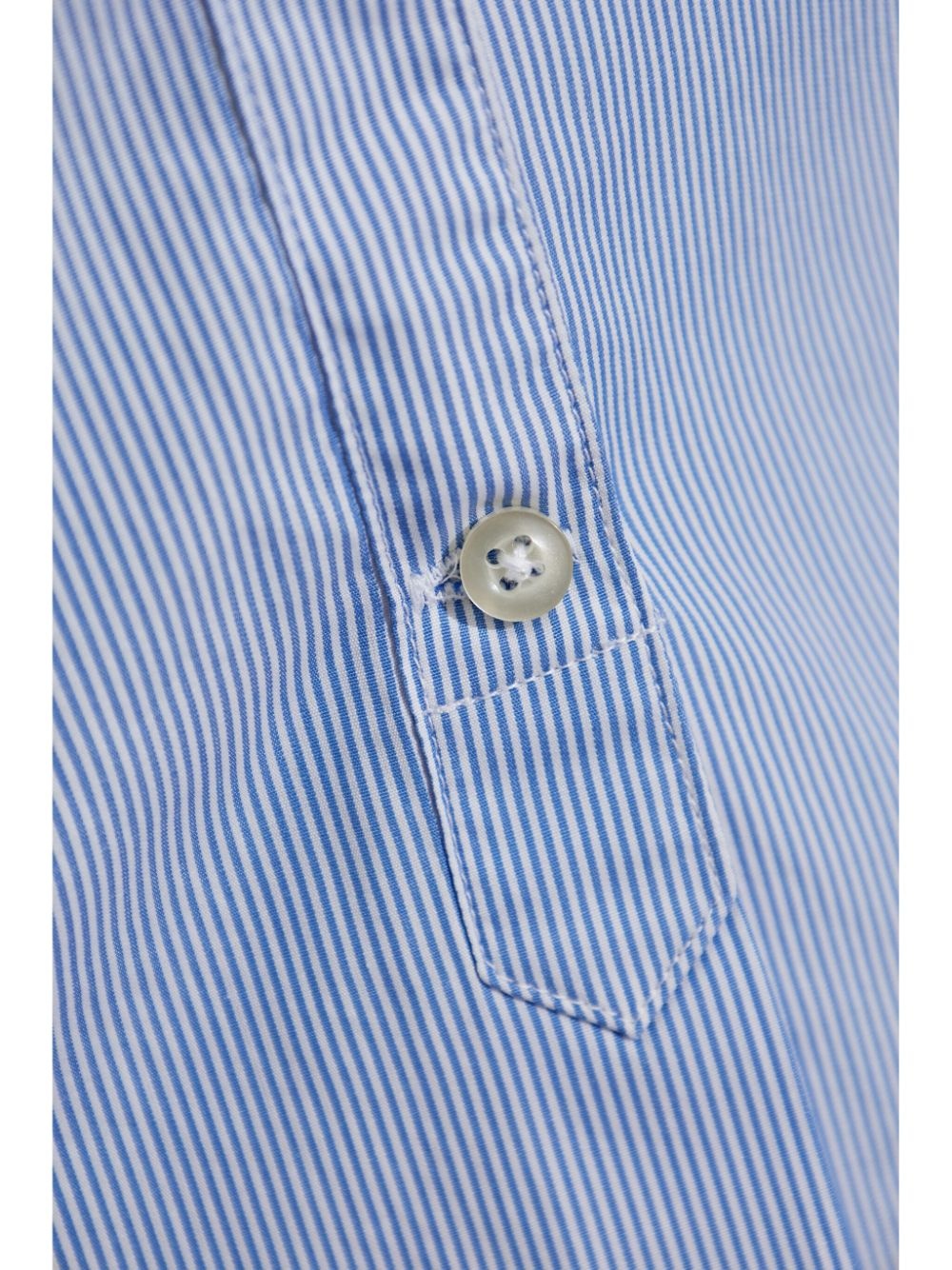 striped poplin shirt - 5