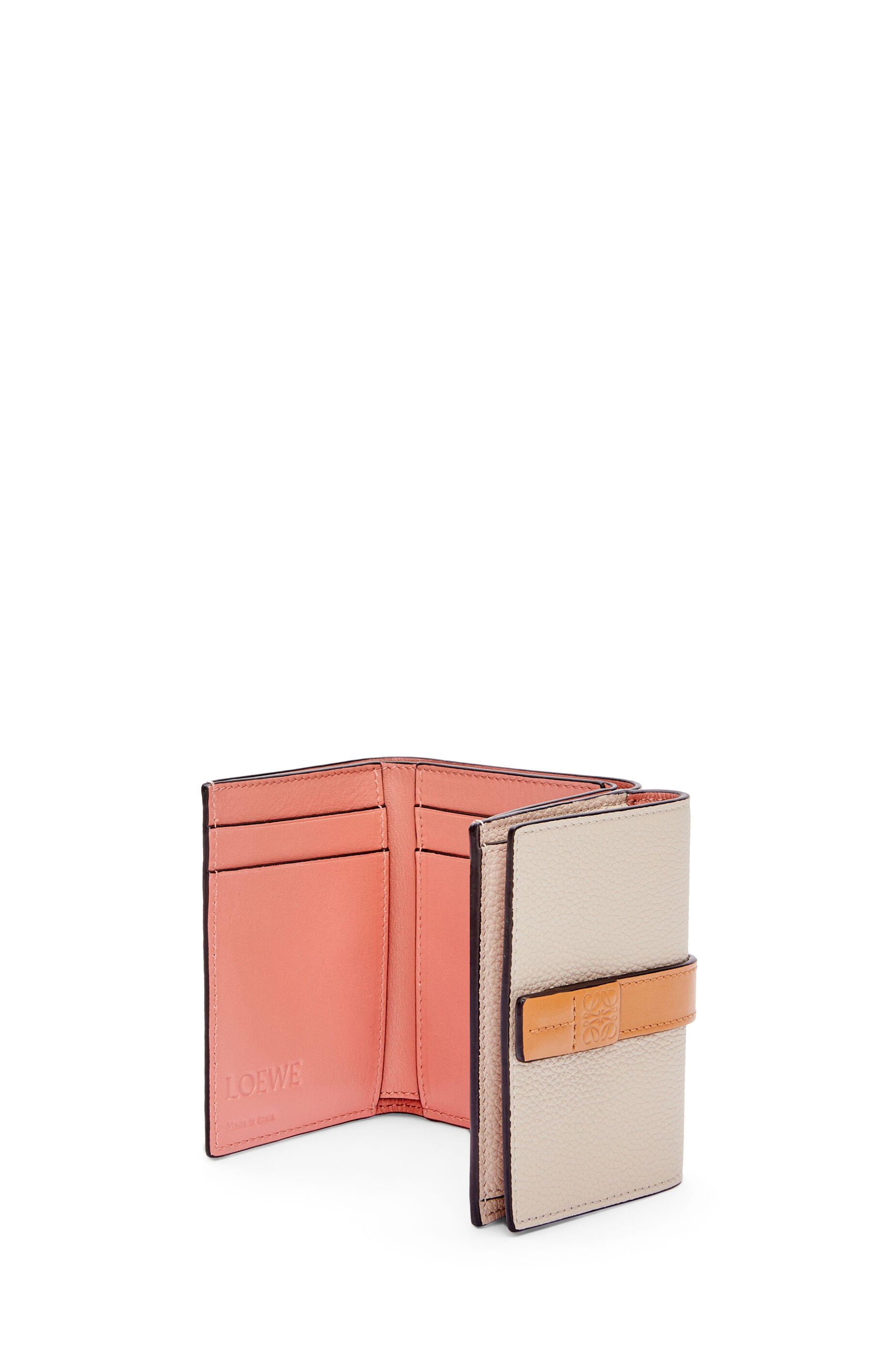 Trifold wallet in soft grained calfskin - 4