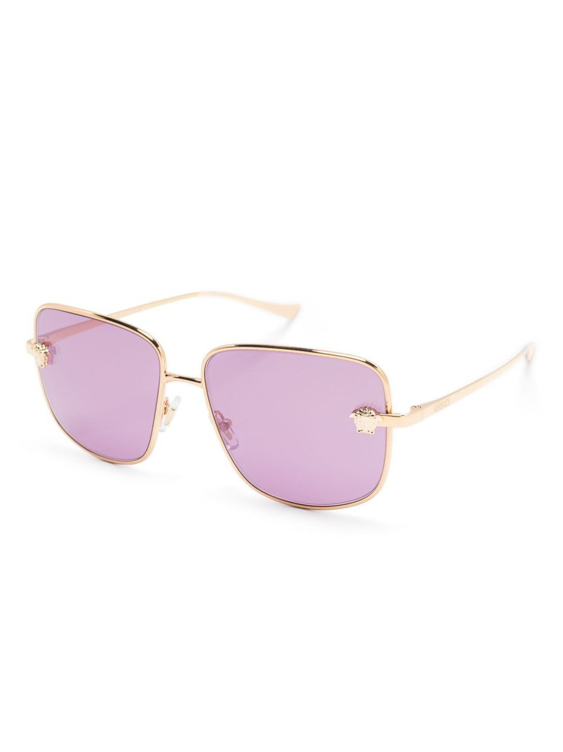 VERSACE square-frame sunglasses outlook