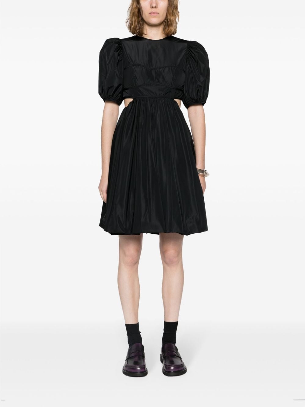 Ursula faille midi dress - 2