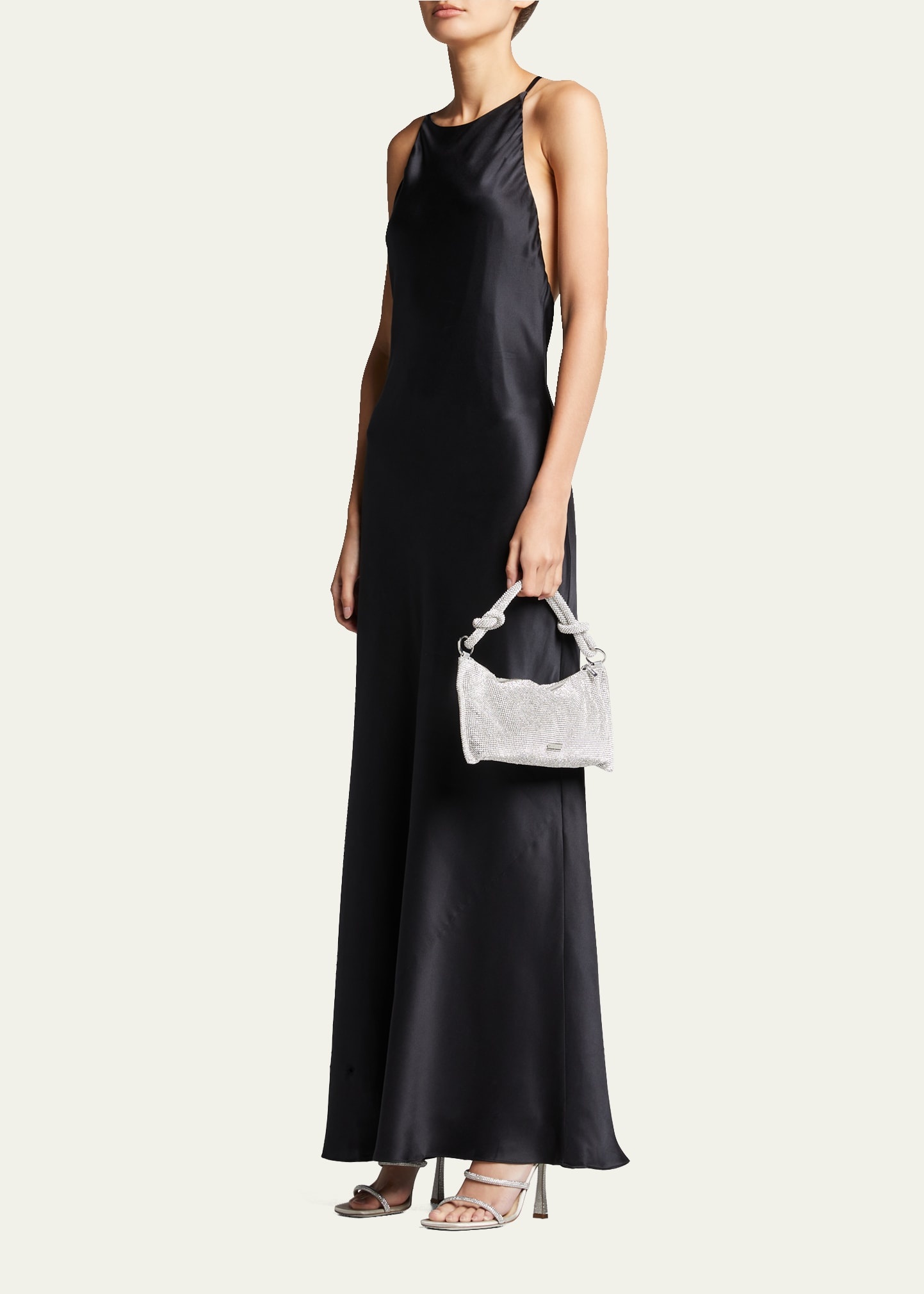 Hera Nano Knotted Embellished Shoulder Bag - 5