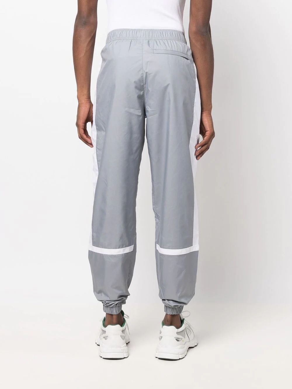 patch-detail panelled track pants - 4