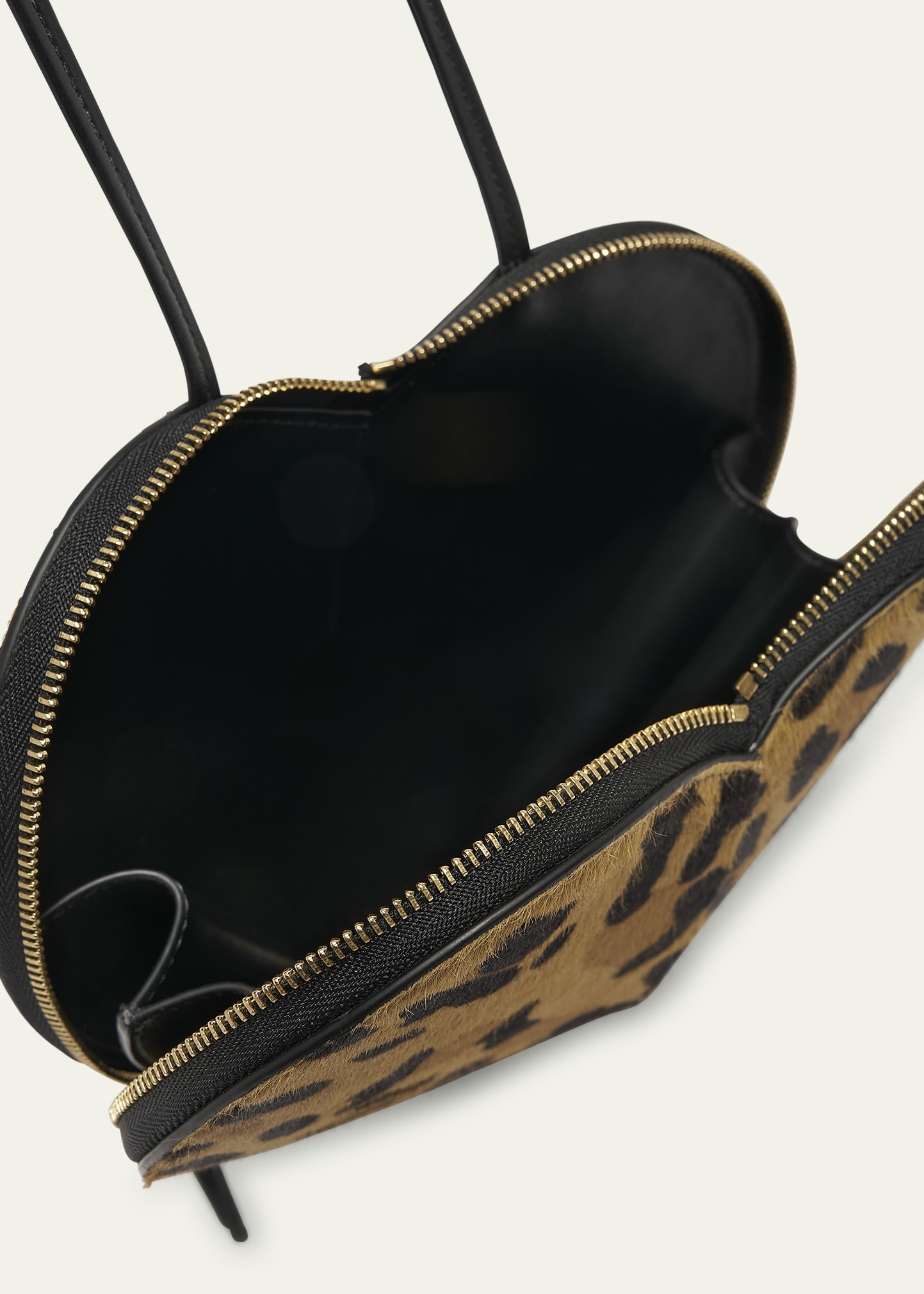 Le Coeur Crossbody Bag in Leopard Calf Hair - 4