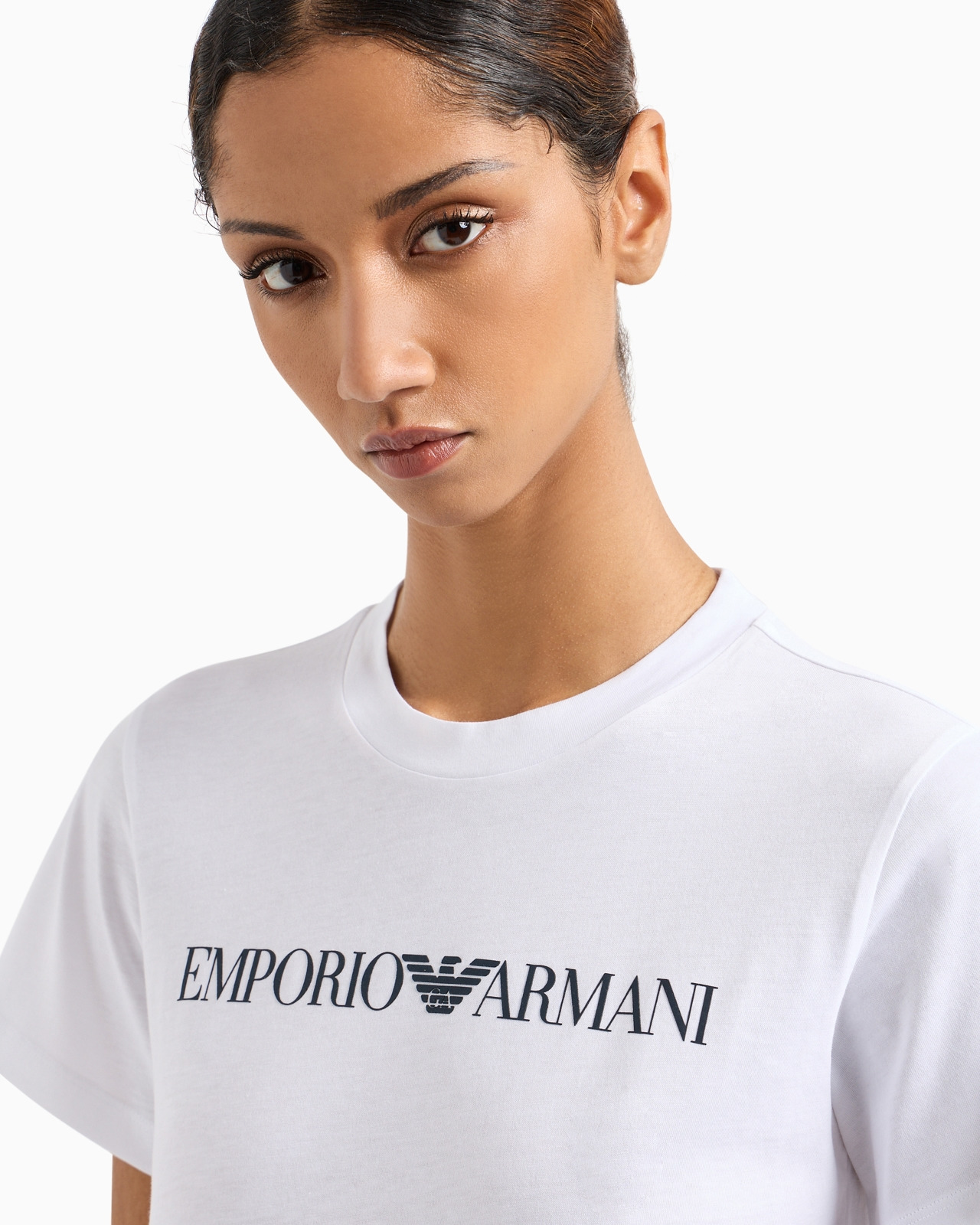 ASV organic-jersey T-shirt with logo print - 5