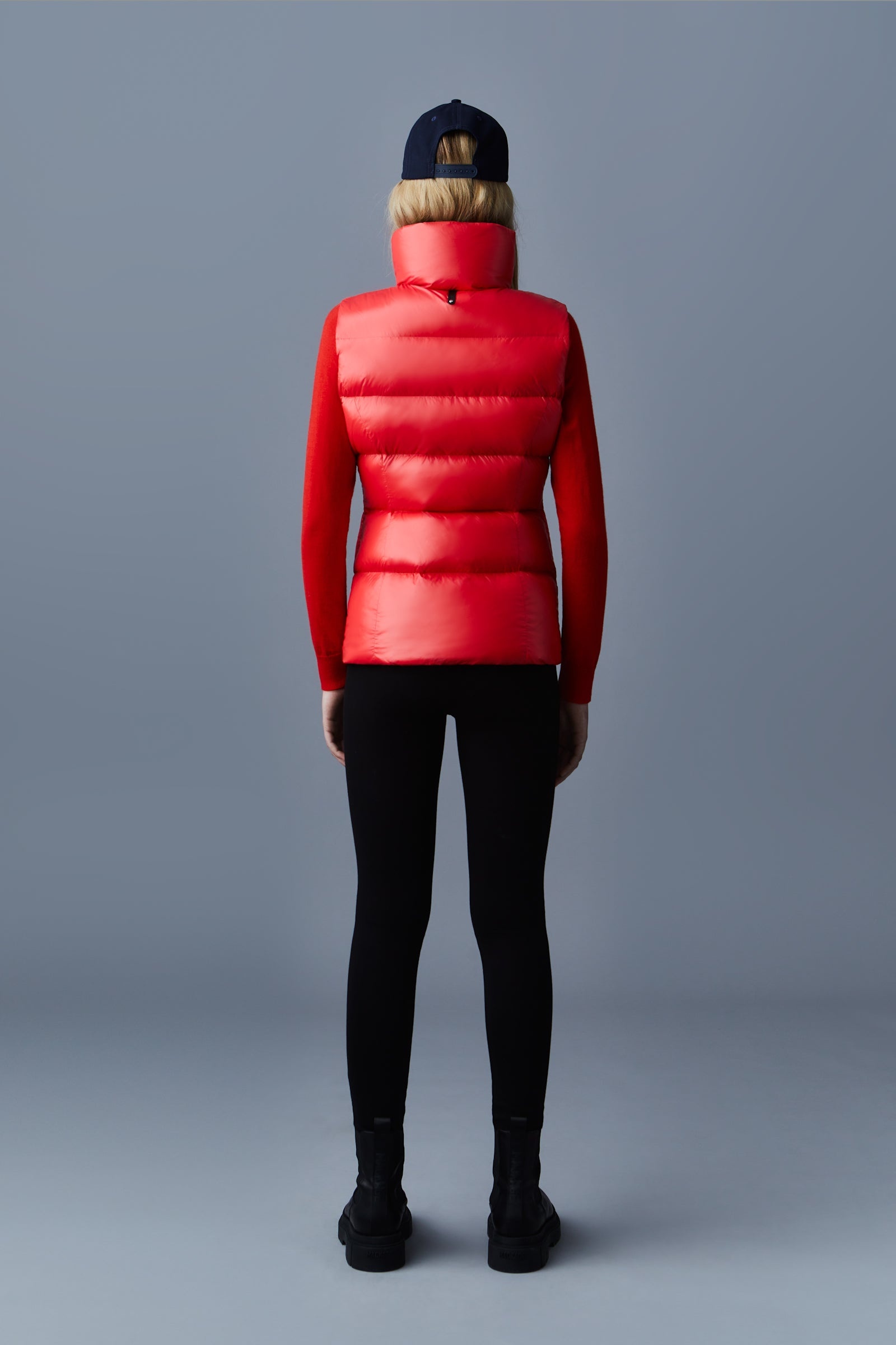 CHAYA lustrous light down vest for ladies - 4