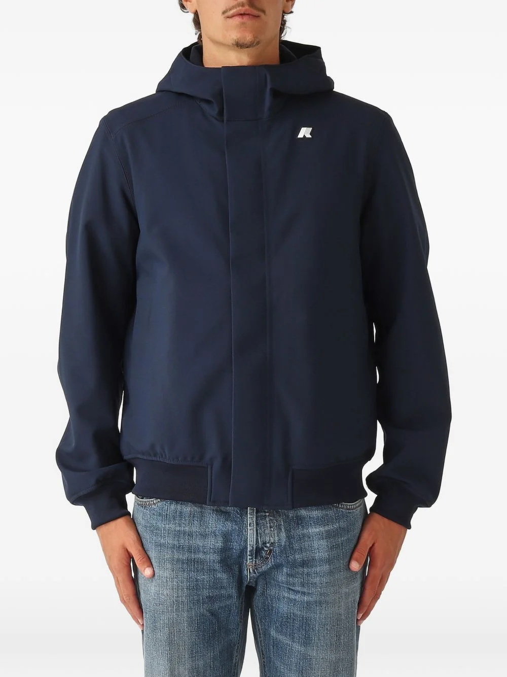 zip-fastening jacket - 1