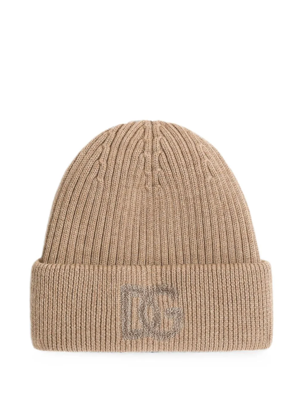virgin wool hat with logo - 1