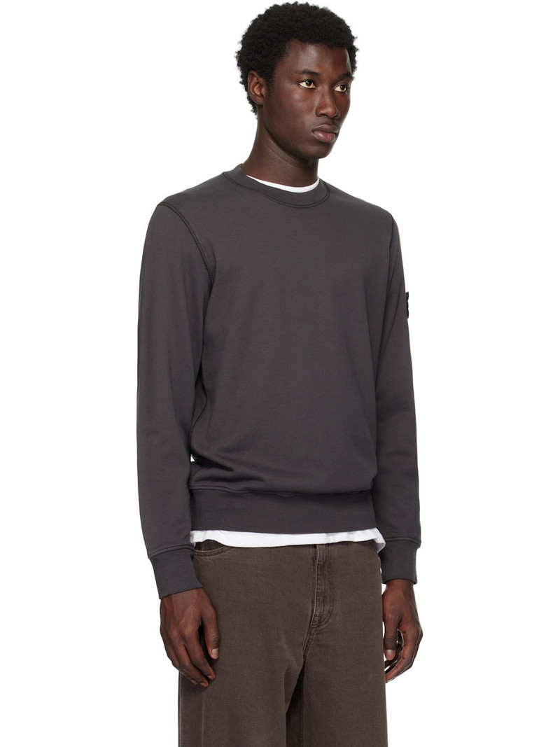 Gray 6100044 Organic Cotton Fleece Sweatshirt 2