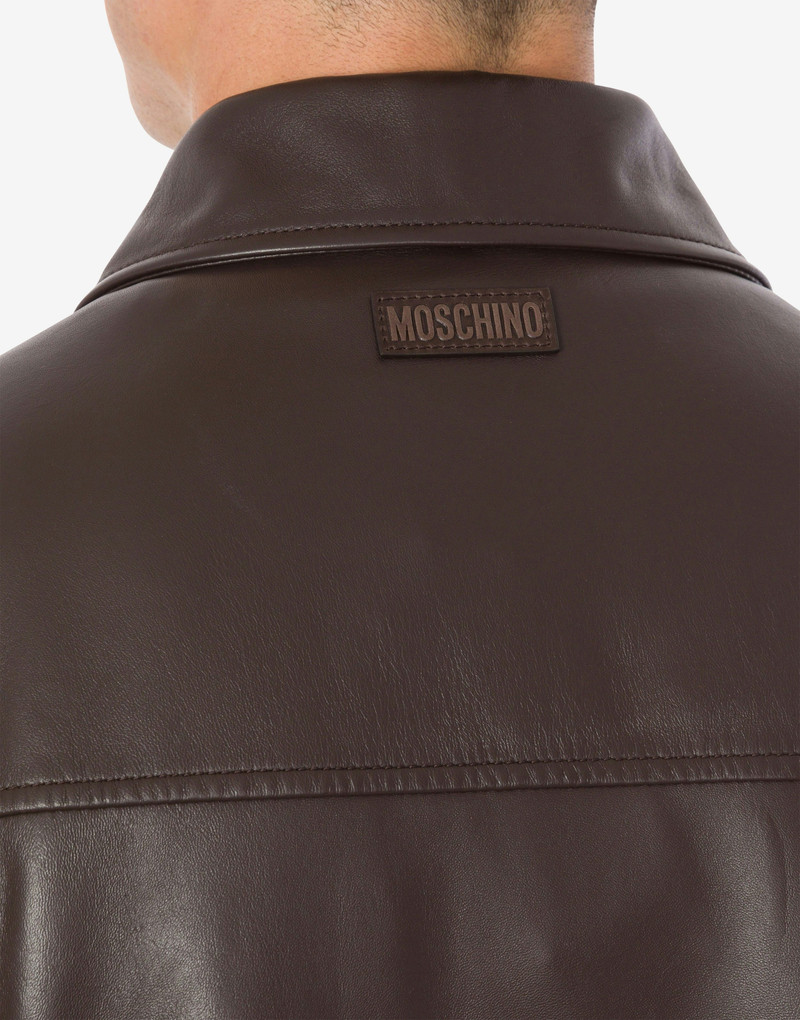 SOFT LEATHER BOMBER JACKET 4