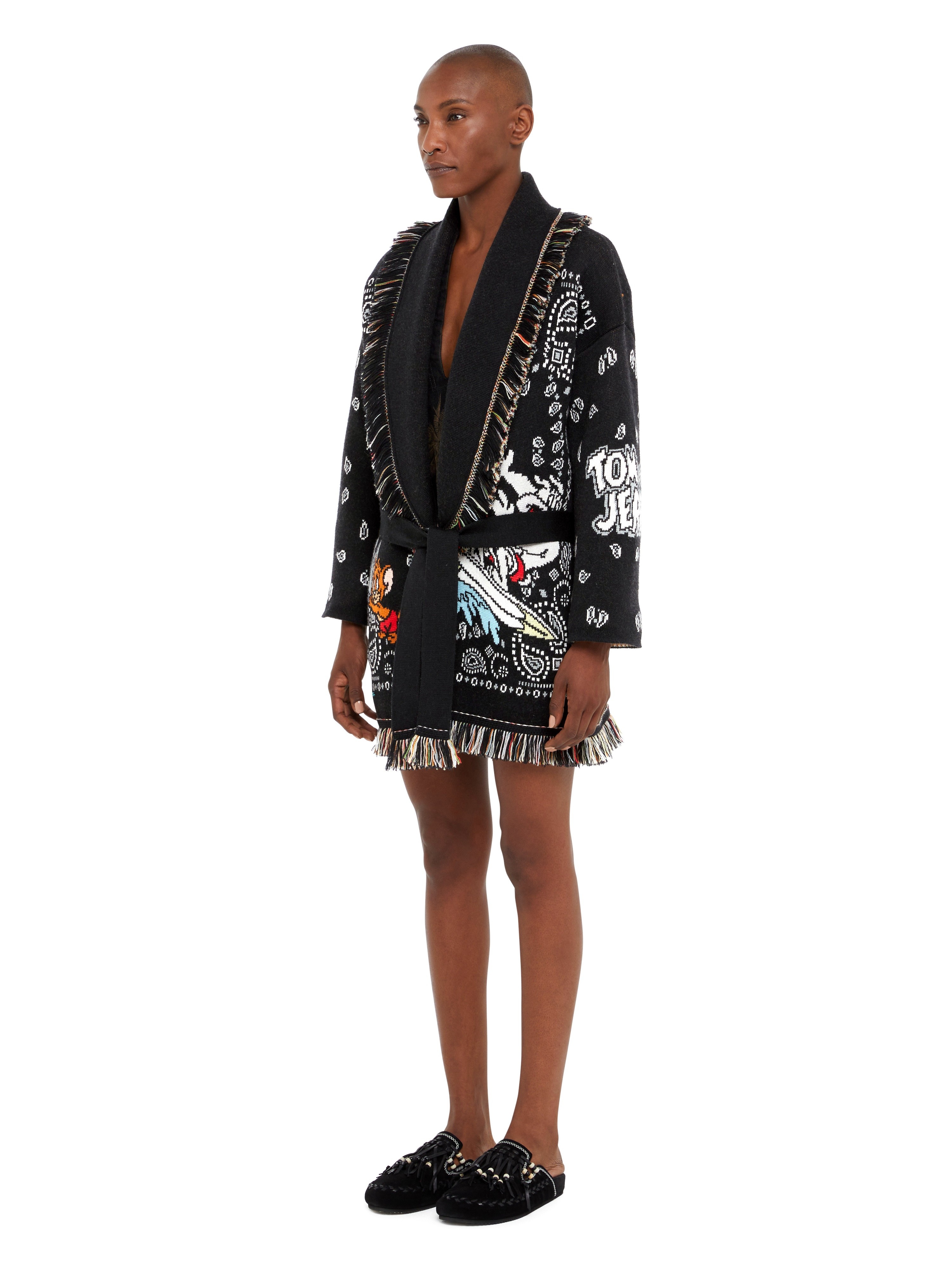 Tom & Jerry Bandana Jacquard Cardigan - 6
