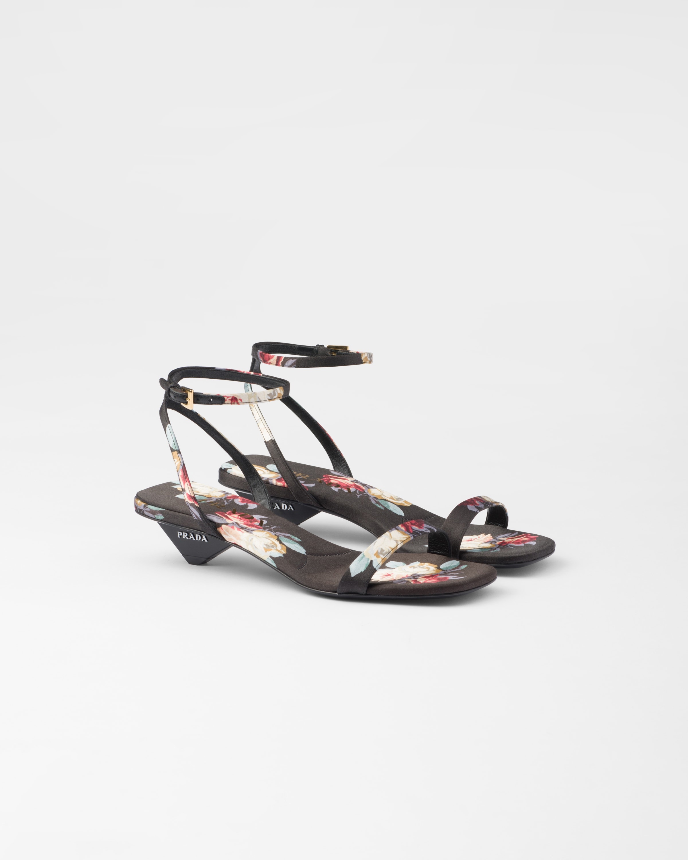 Satin sandals - 1