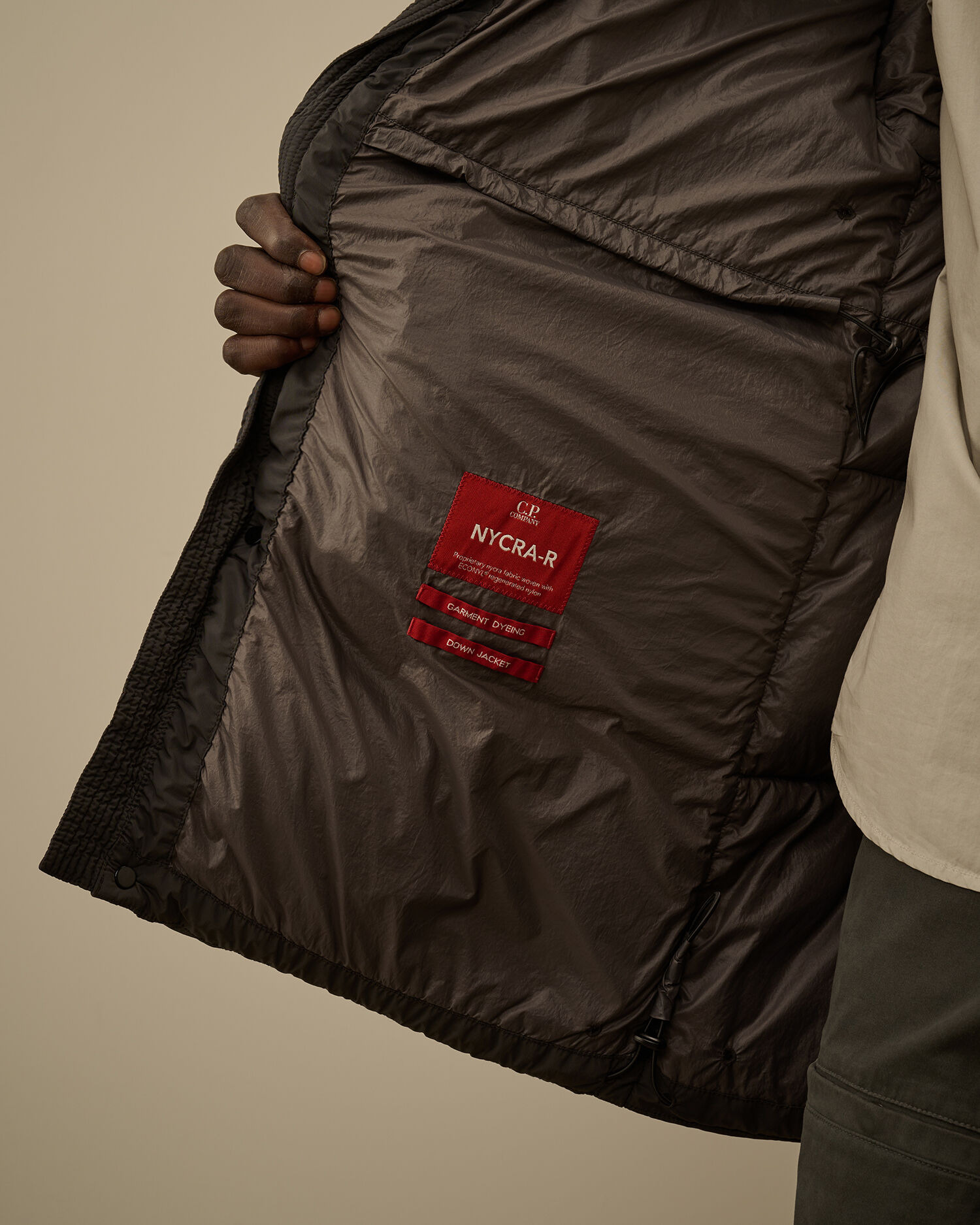 Nycra-R Long Hooded Down Jacket - 7