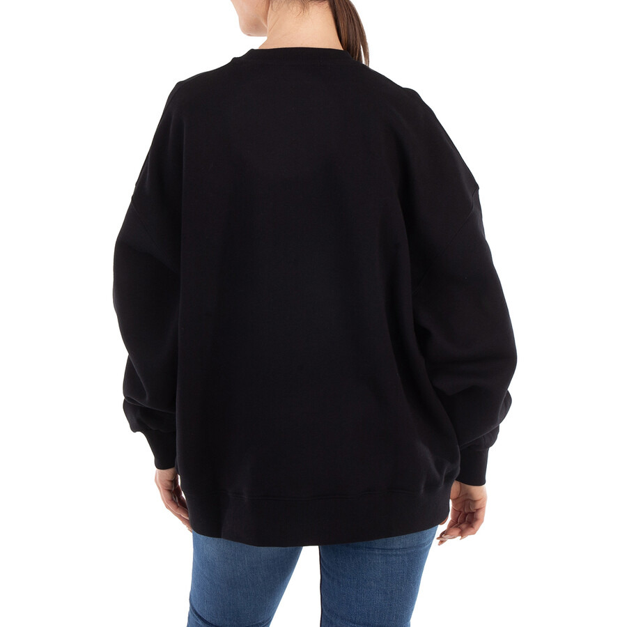 Rotate Ladies Black Crewneck Logo Sweatshirt - 3