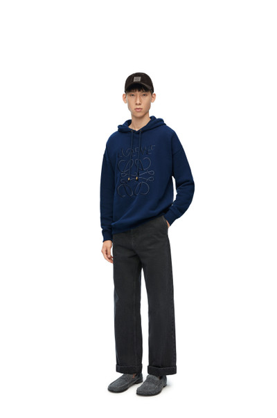 Loewe Relaxed fit hoodie in cotton outlook