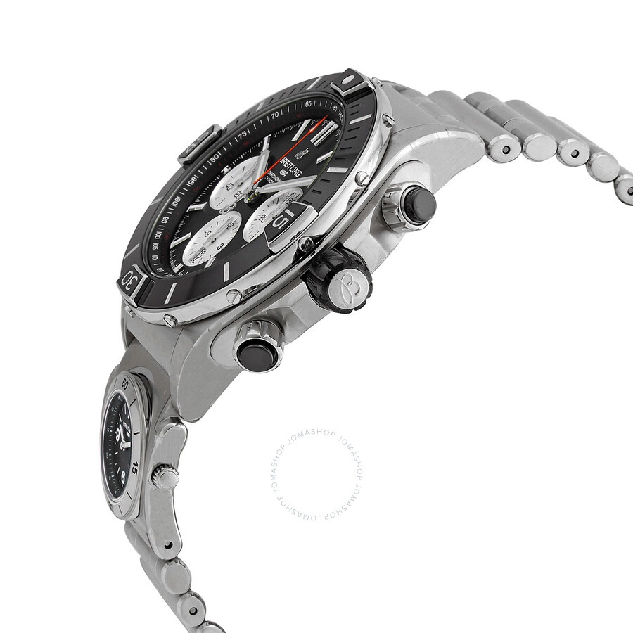 Breitling Super Chronomat B01 Chronograph Automatic Chronometer Black Dial Men's Watch AB0136251B1A2 - 2