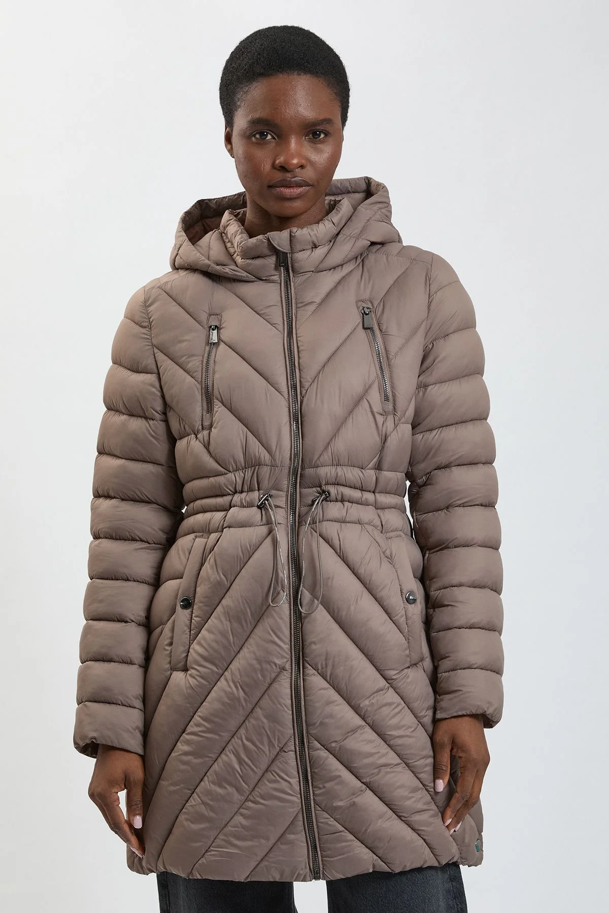 Lightweight Packable Coat - 1