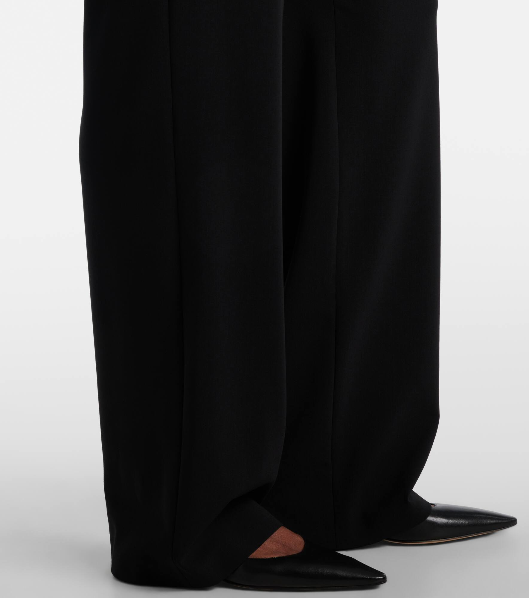Seraphim wool-blend straight pants - 5
