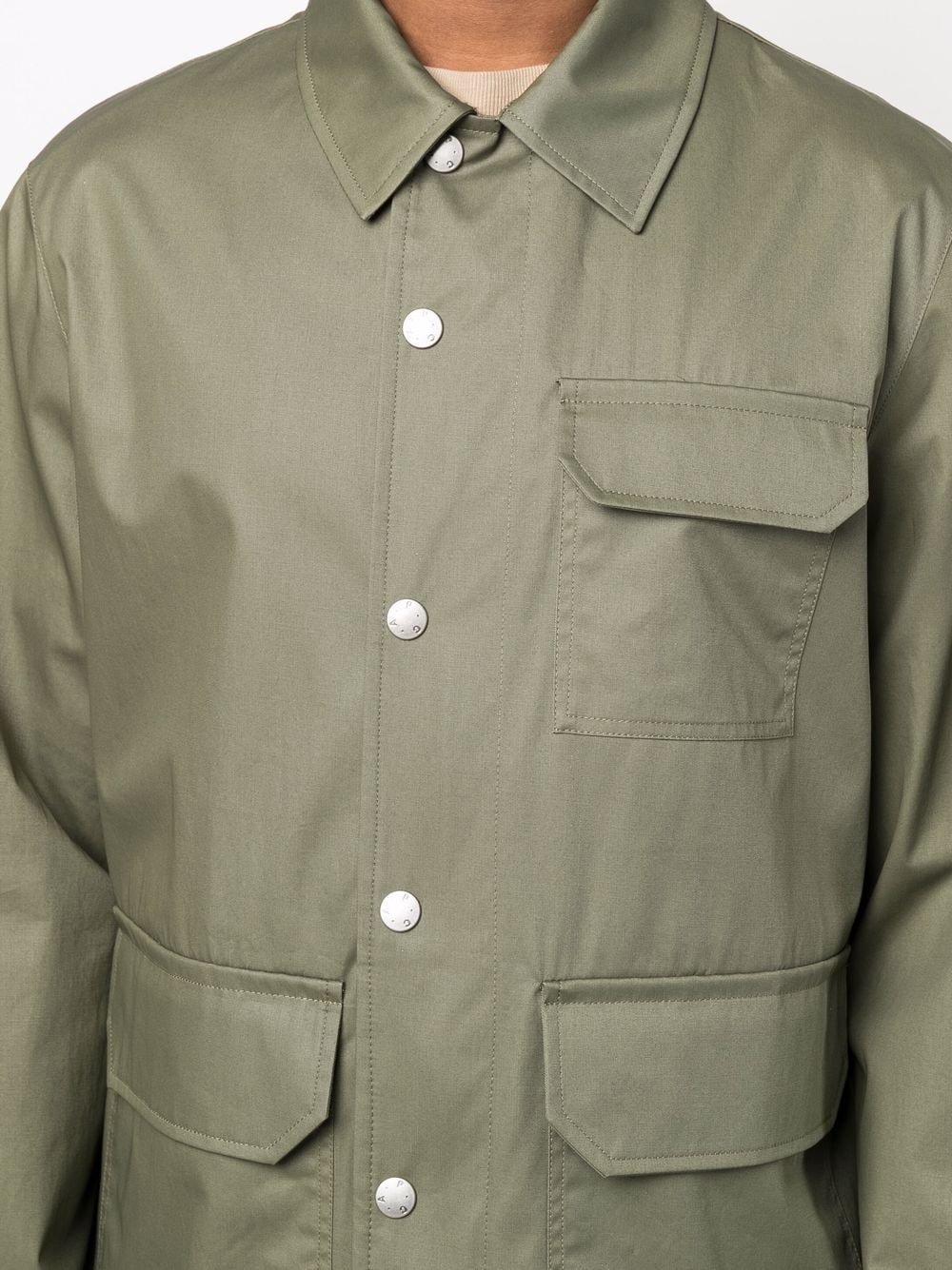 Guilhem cotton shirt jacket - 5