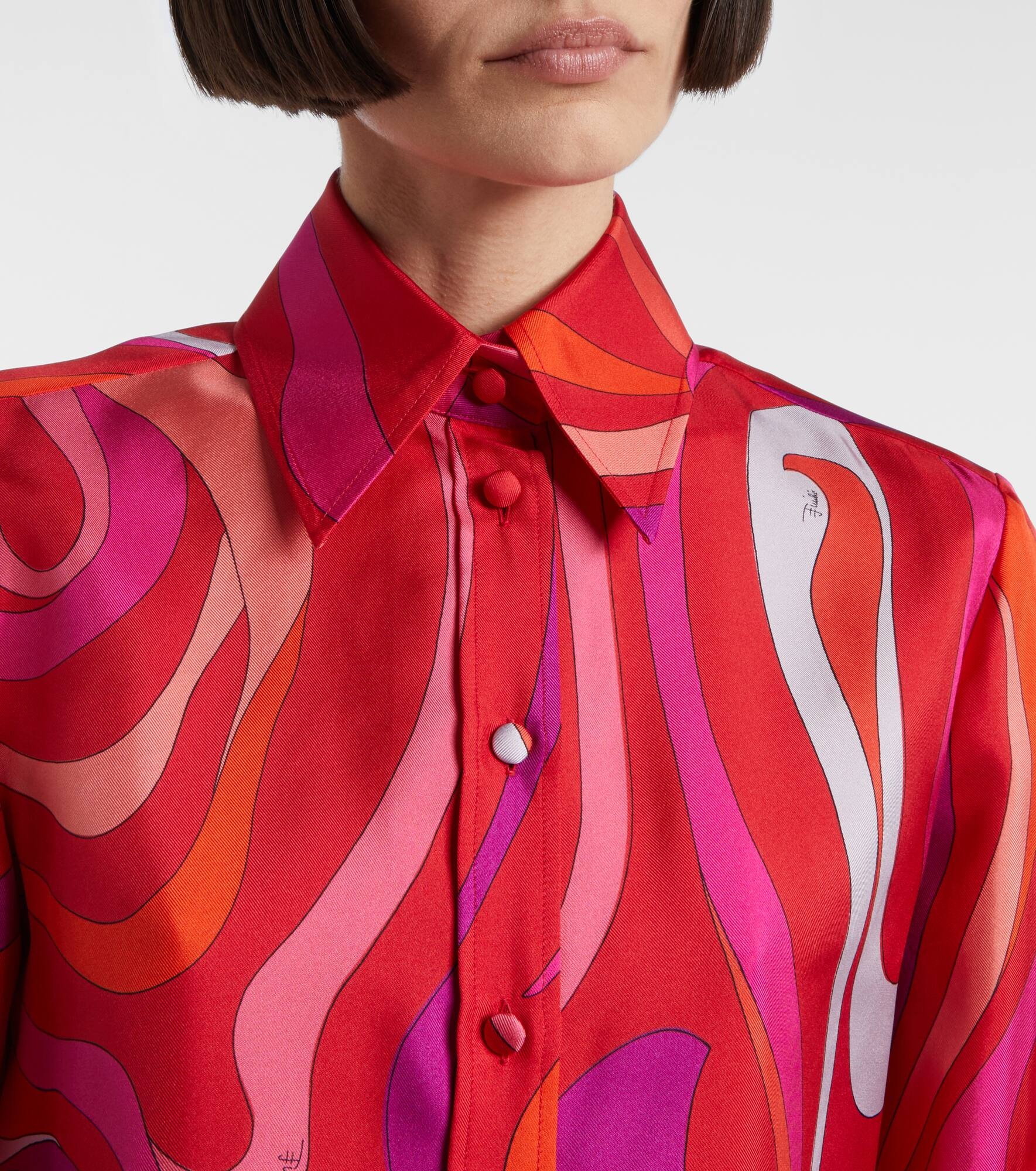Marmo silk shirt - 4