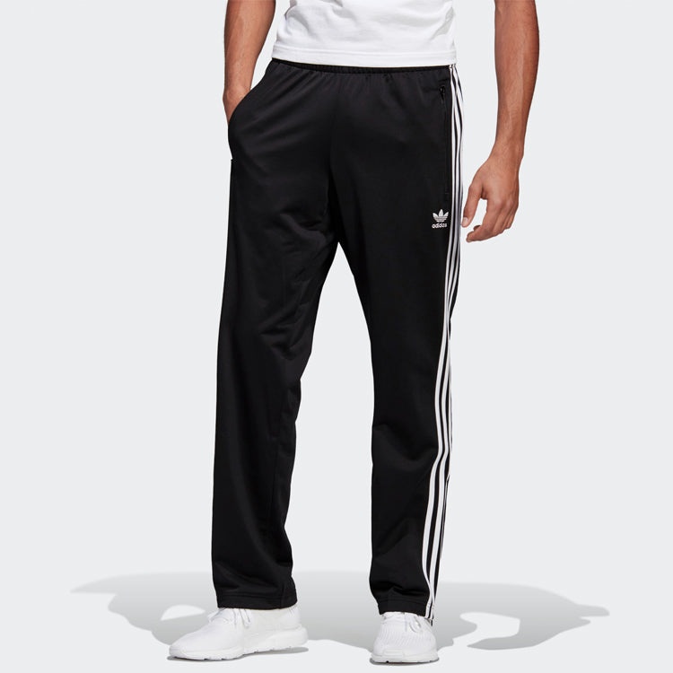 adidas originals Firebird Track Pants Side Casual Sports Long Pants Black ED6897 - 3