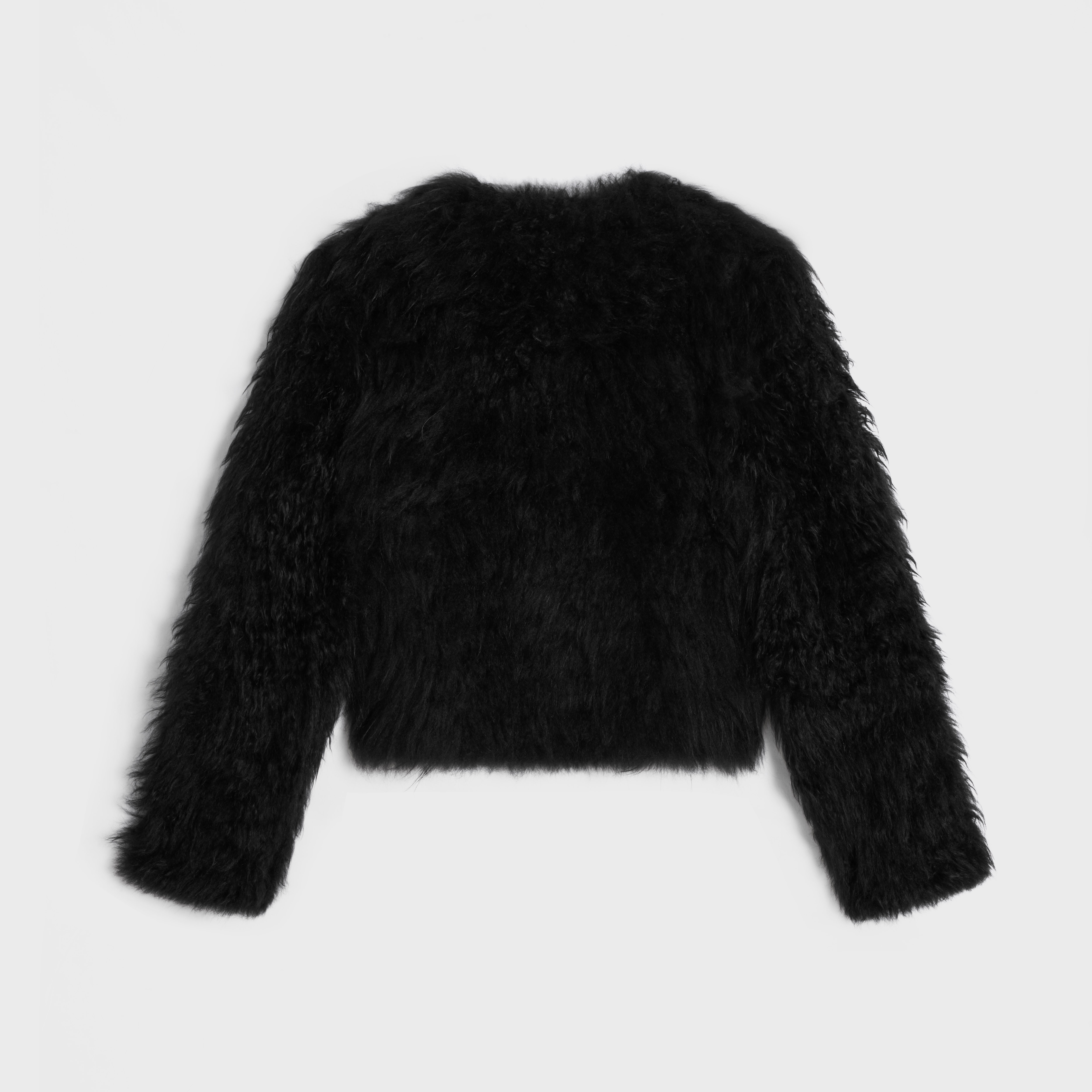embroidered cardigan in goat cashmere - 2