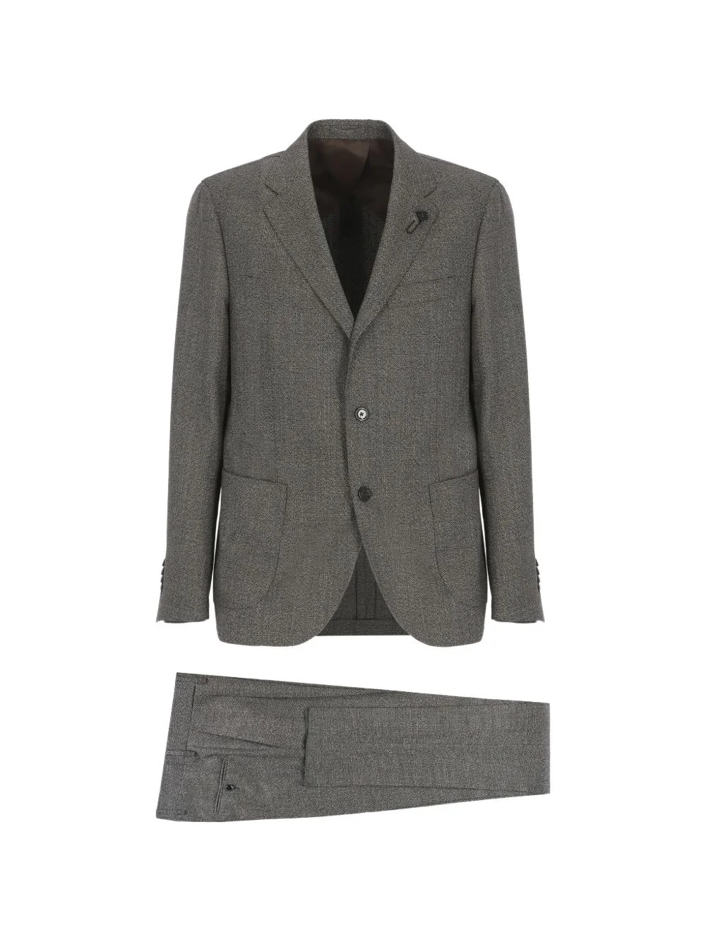 flower-button suit - 1