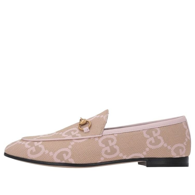 (WMNS) Gucci Jordaan Jumbo GG Loafers 'Pink' 431467-FABB1-8869 - 1