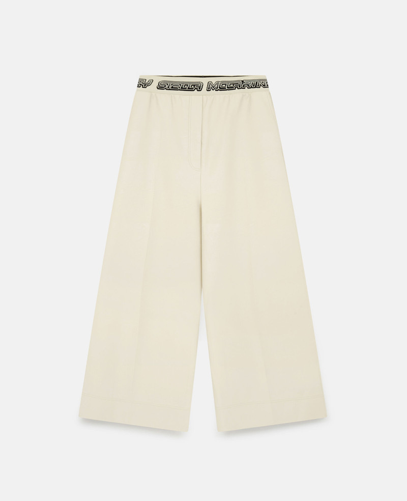Logo Tape Cropped Trousers 1