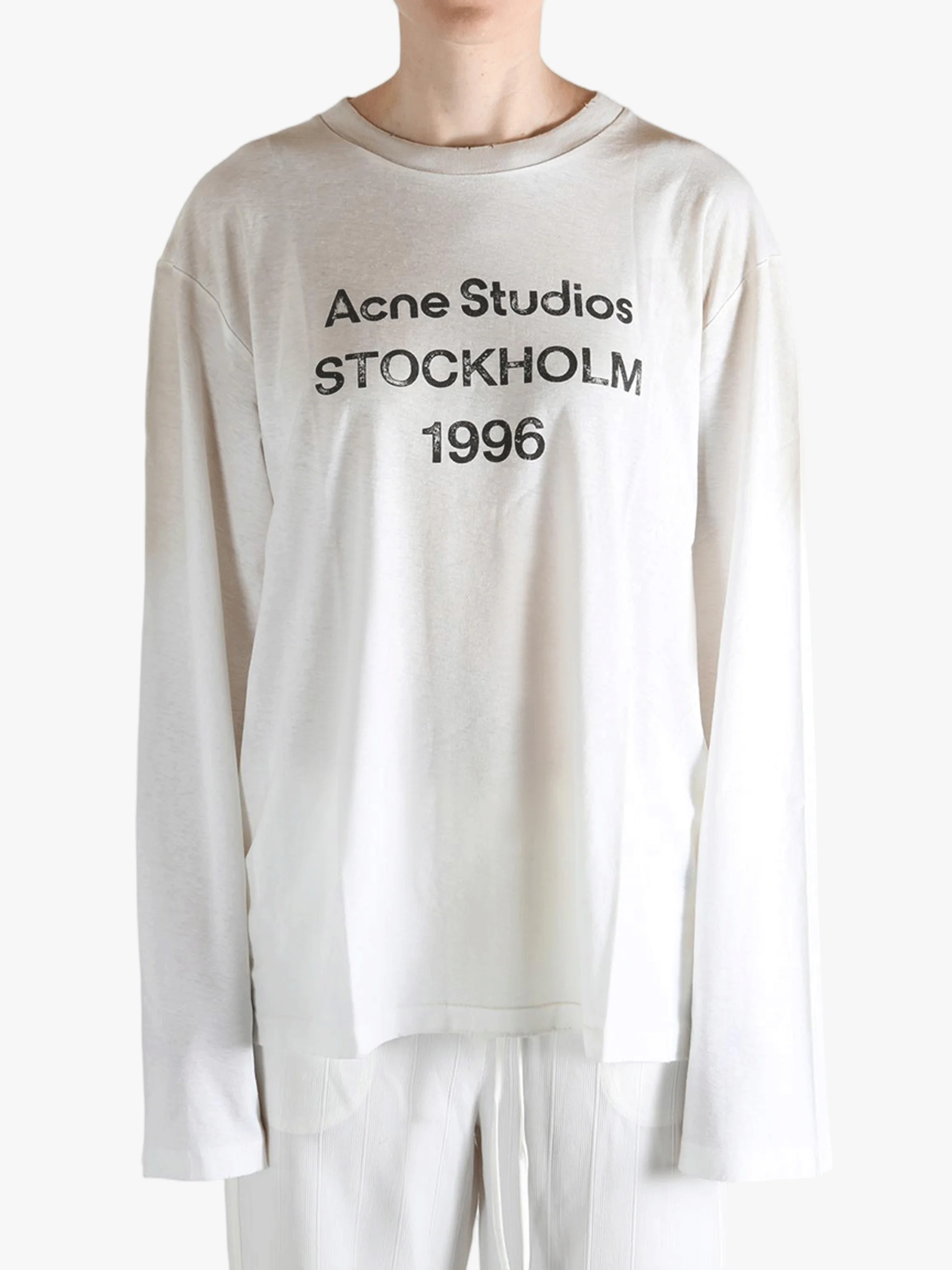 ACNE STUDIOS - Women Logo Relaxed Fit T-Shirt - 1
