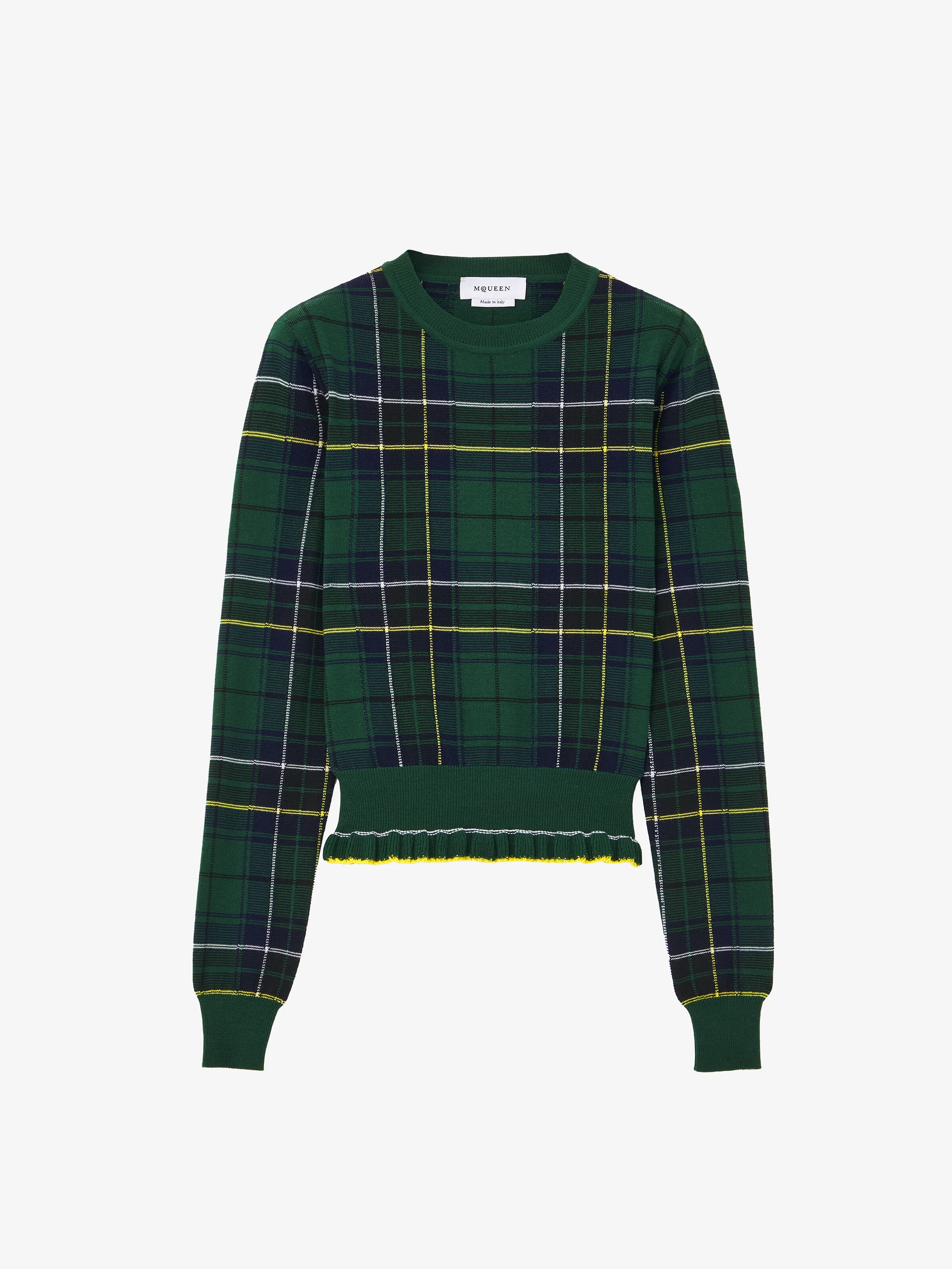 Wool Tartan Jumper - 1