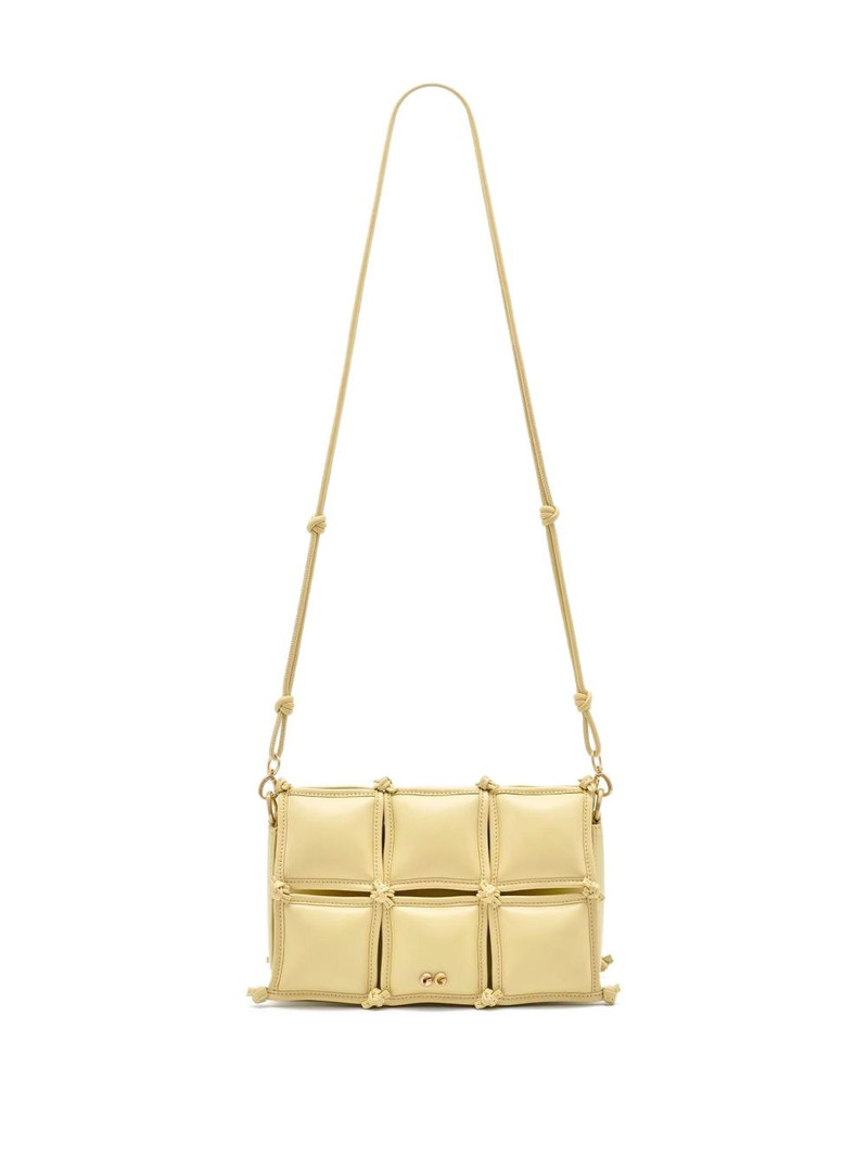 Cult Gaia Prue knotted padded cross body bag outlook