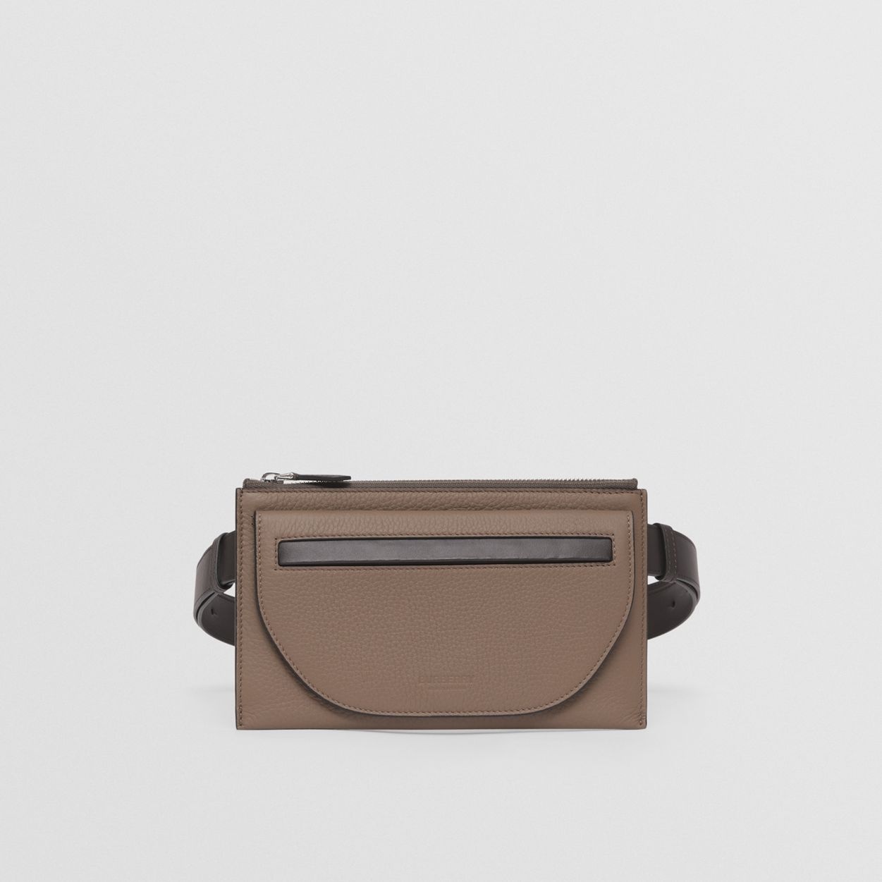 Two-tone Leather Olympia Belt Bag - 1