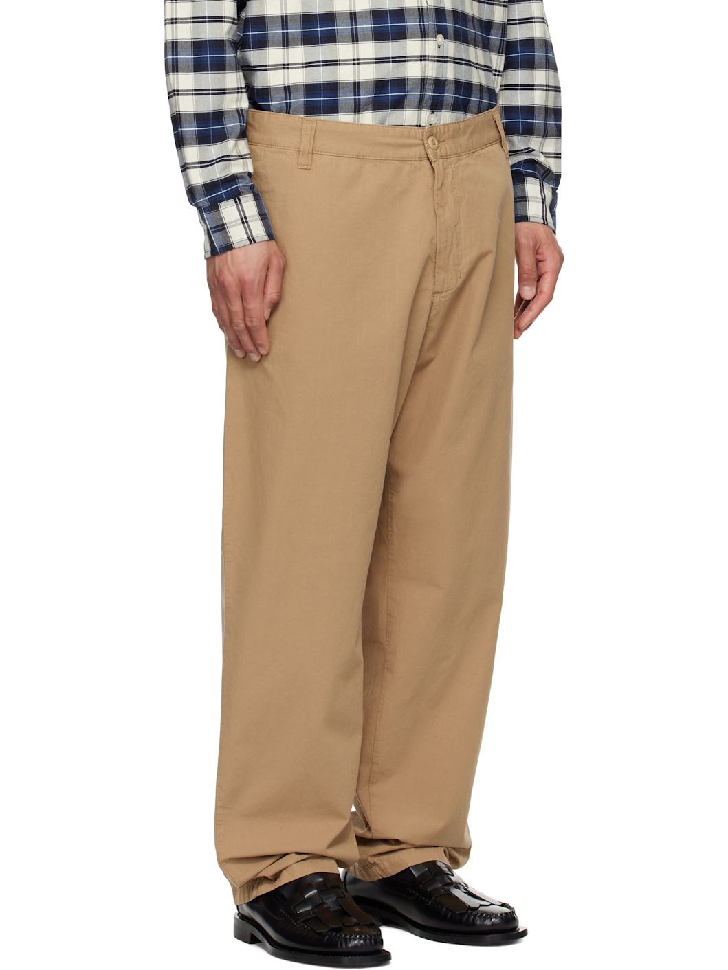 Beige Calder Trousers - 2
