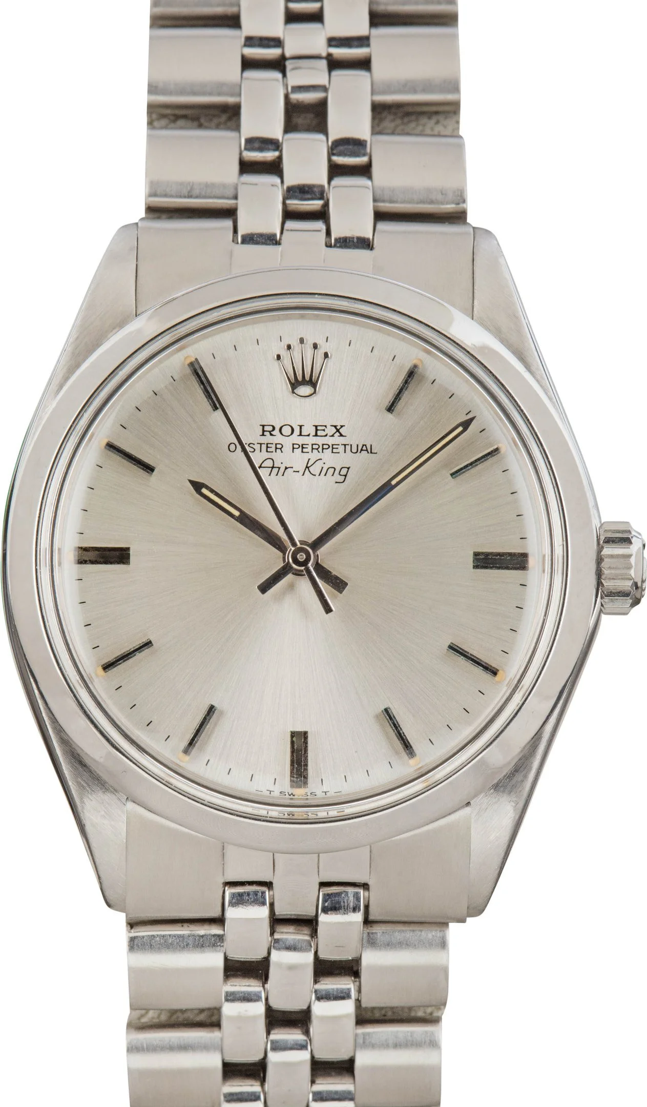 Rolex Air-King Stainless Steel 5500 Silver Dial - 1
