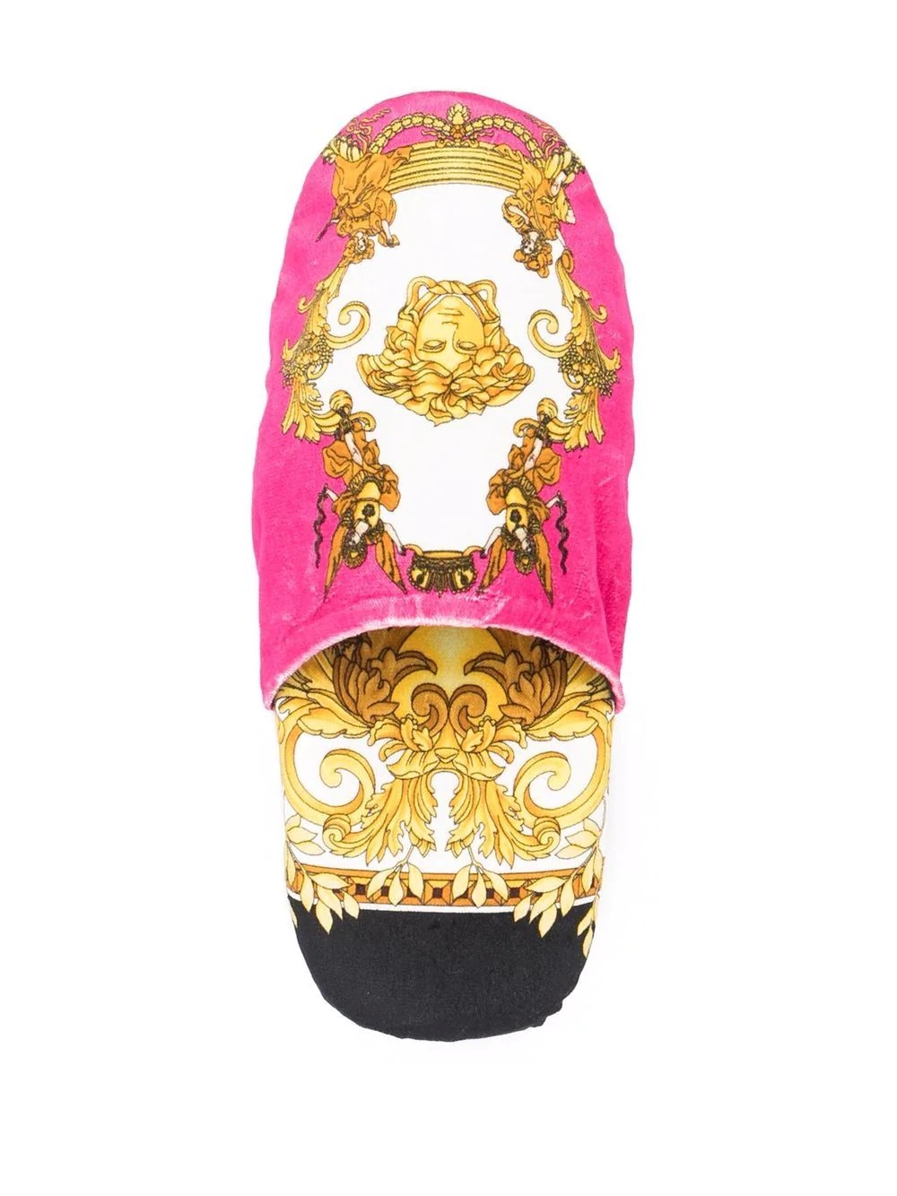 Medusa Renaissance-print slippers - 4