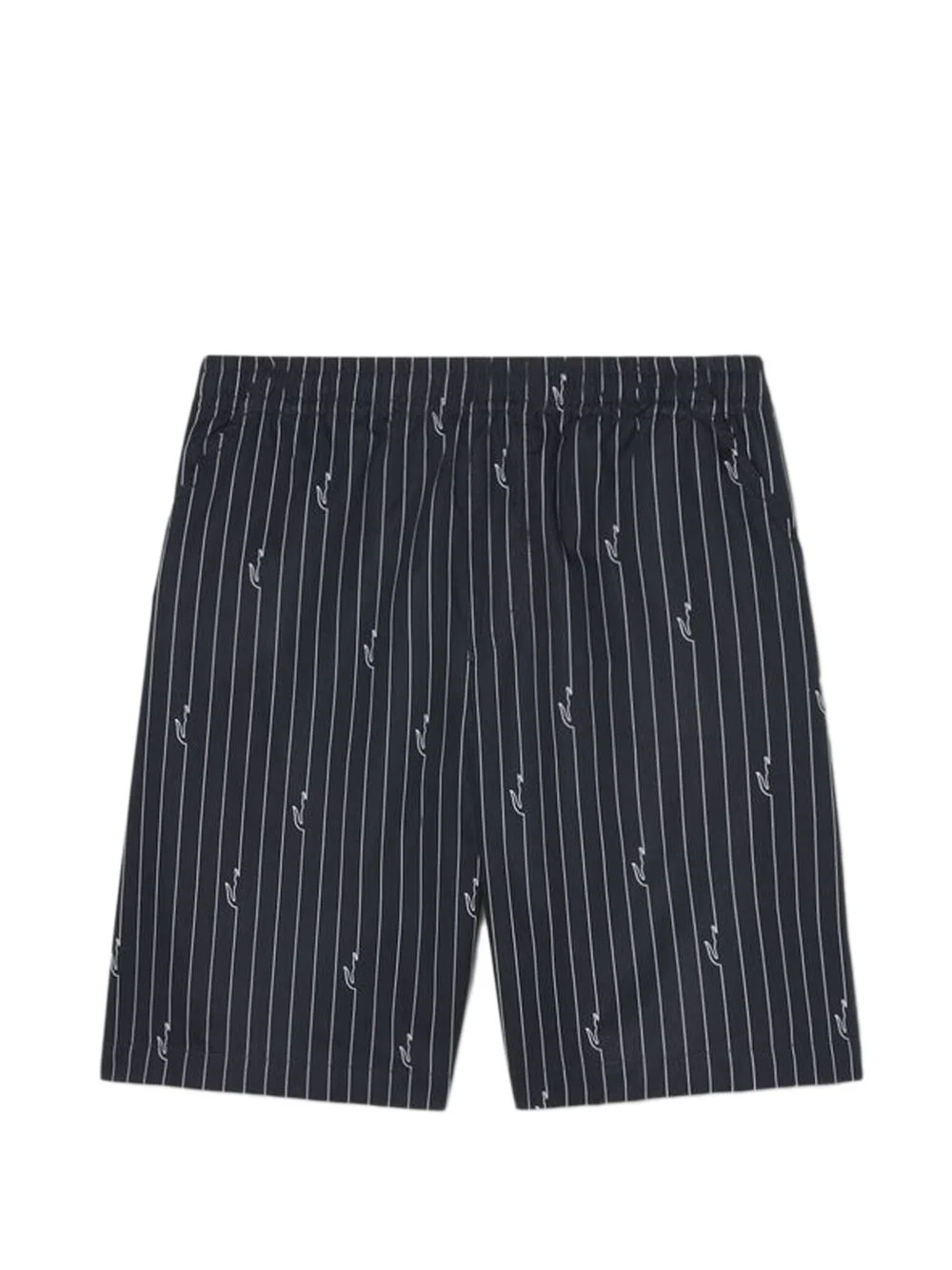 crocodile-print shorts - 1
