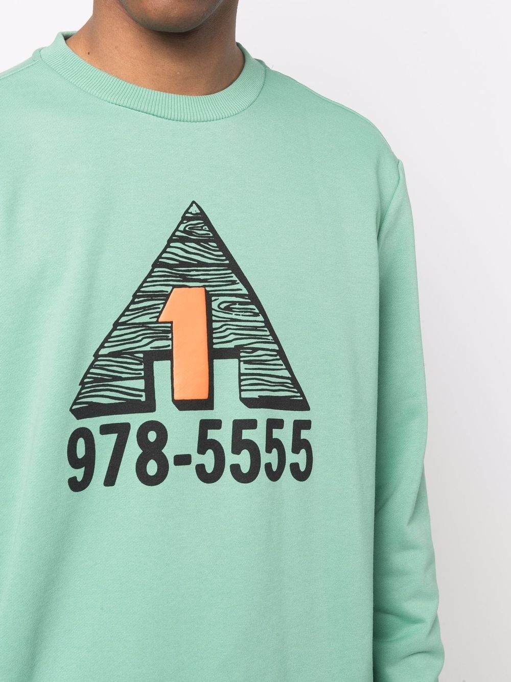 graphic-print sweatshirt - 5