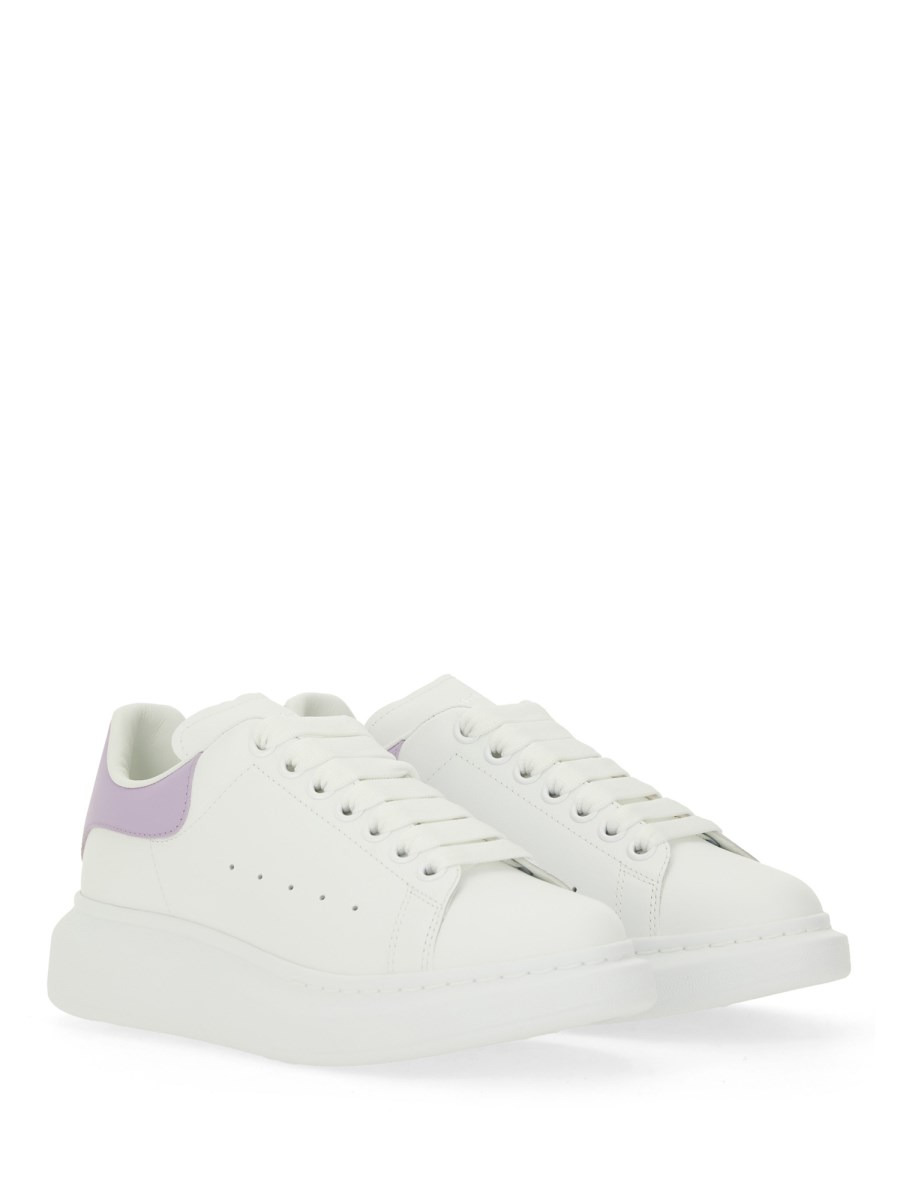 OVERSIZED LEATHER SNEAKER - 2