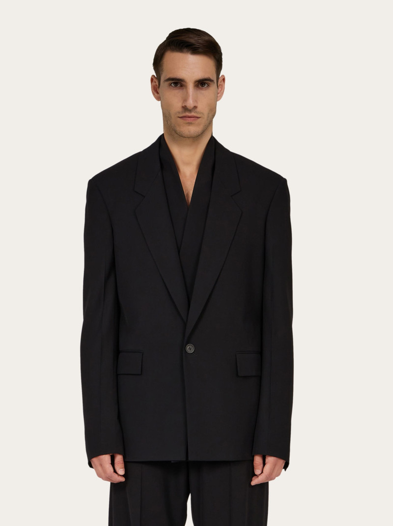 FERRAGAMO Single breasted blazer outlook