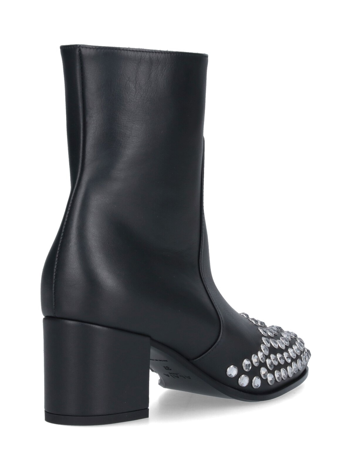 LOW ANKLE BOOTS WITH RHINESTONES - 4