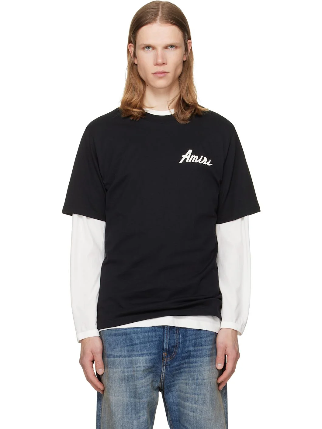 Black 'AMIRI' City T-shirt - 1