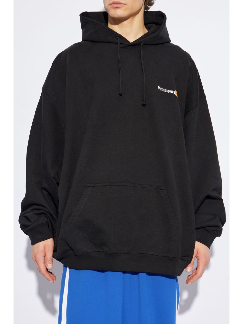 logo-print hoodie - 3