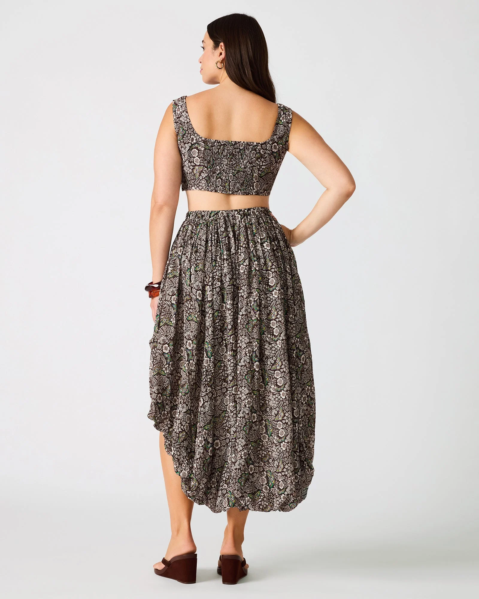 ROSINNA SKIRT FOREST GREEN - 1