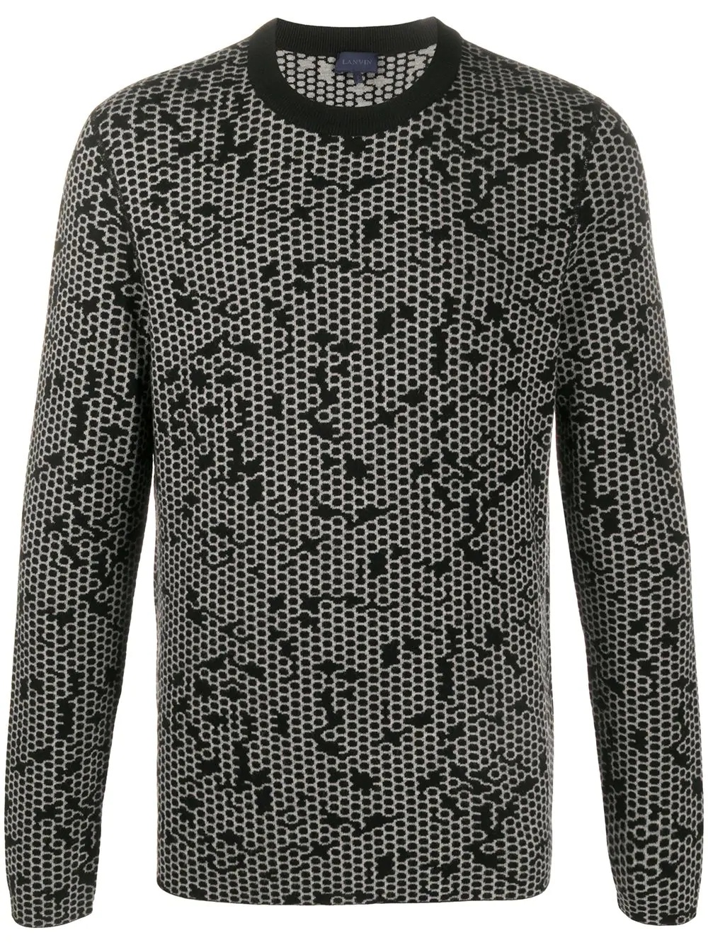 geometric pattern jumper - 1